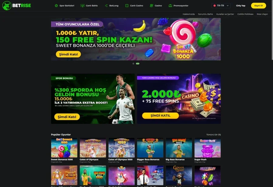 Betrise ekran görüntüsü